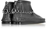 Thumbnail for your product : Alexander Wang Montana Black Soft Pebble Leather Bootie