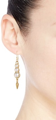 Nobrand 'Kinship' pearl drop earrings
