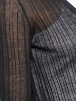Thumbnail for your product : Jil Sander Semi-Sheer Cropped Cardigan