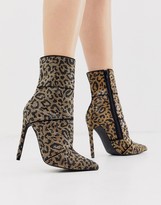 boots leopard steve madden