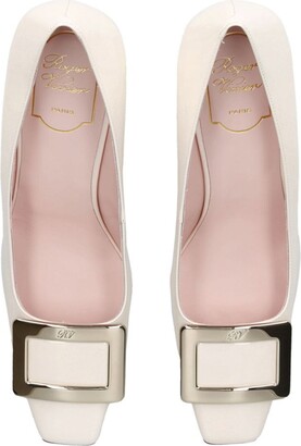 パンプス Roger Vivier 'Belle Viver' pumps Roger Vivier Belle Vivier 75MM Leather Buckle Pumps | Saks