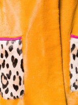 Thumbnail for your product : Liska Animal Printed Sleeves Coat