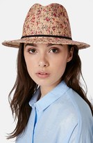 Thumbnail for your product : Topshop Floral Print Fedora
