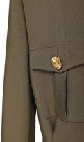 Thumbnail for your product : Alexandre Vauthier Viscose & Cotton Crepe Field Jacket