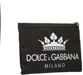 Thumbnail for your product : Dolce & Gabbana Logo Print Clutch