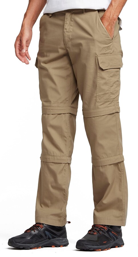 Peter Storm Men’s Ramble II Water Resistant Double Zip Off Walking ...