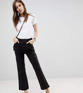 Thumbnail for your product : ASOS DESIGN kick flare stretch pants with combat pockets