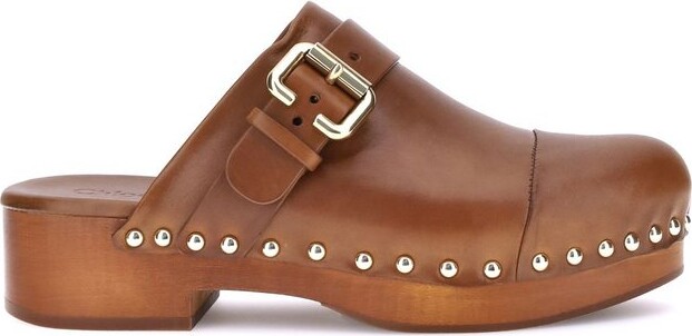 Chloé Lace Jeannette Clogs