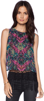 Thumbnail for your product : BCBGeneration Lace Hem Tank