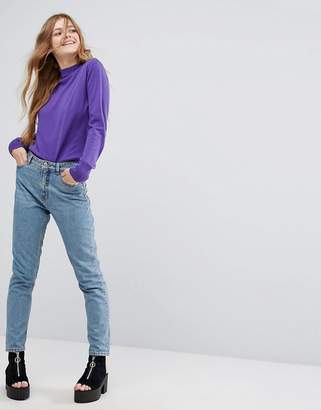 Monki High Neck Knitted Sweater