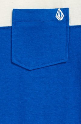 Volcom 'Denver' Colorblock Pocket T-Shirt (Big Boys)