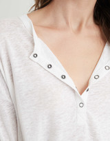 Thumbnail for your product : aerie Linen Breezy Henley T-Shirt