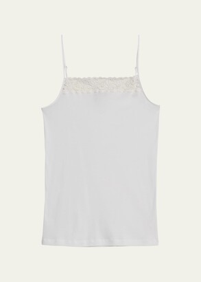 Hanro Moments Lace-Trimmed Camisole