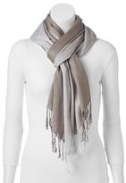 Thumbnail for your product : Apt. 9 Lurex Striped Oblong Scarf