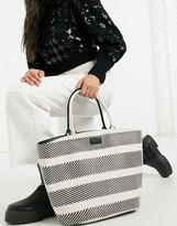 Thumbnail for your product : Fiorelli Harriet grab bag in mono weave