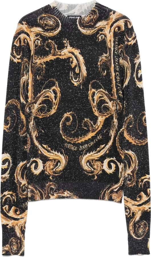 Versace Jeans Couture Chromo Couture-print sweater