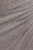 Thumbnail for your product : Enza Costa Ribbed Stretch-Jersey Skirt