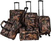 Thumbnail for your product : American Flyer Camo 5-Piece Spinner Luggage Set