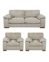 Thumbnail for your product : At Home Collection Harrow 3 Sofa Plus 2 chairs