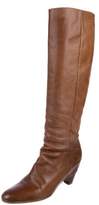 Thumbnail for your product : Maison Margiela Leather Knee-High Boots Brown Leather Knee-High Boots