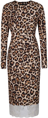 Blumarine Leopard Print Dress