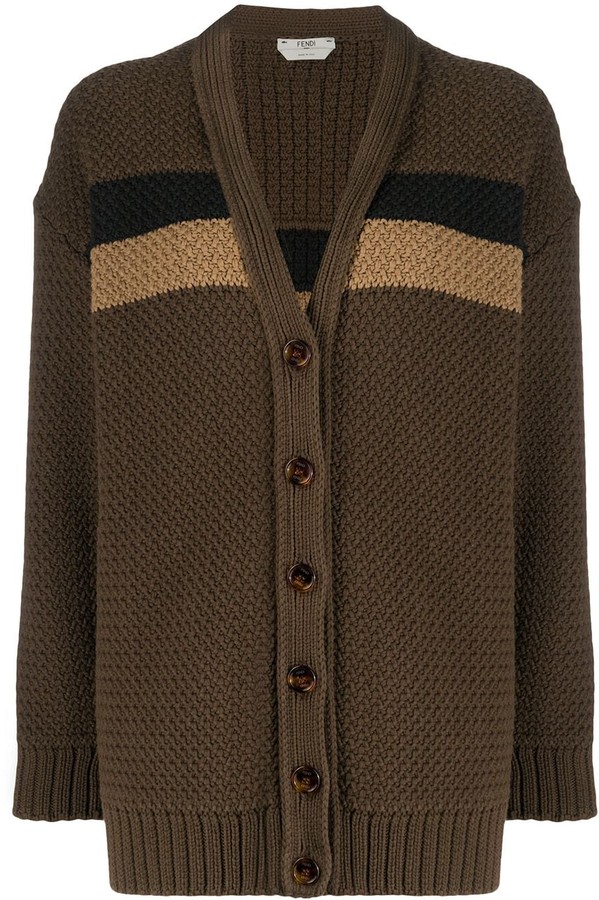 fendi striped sweater