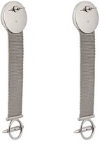 Thumbnail for your product : Balenciaga Mesh-chain Drop Earrings - Silver Multi