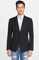 Thumbnail for your product : Dolce & Gabbana Extra Trim Fit Satin Trim Tuxedo Jacket