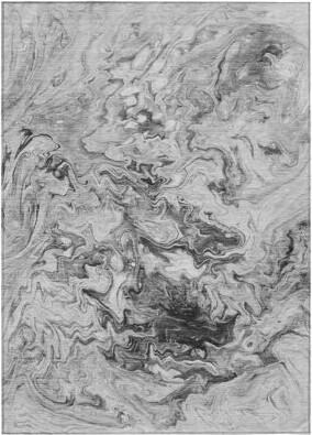 HomeRoots 9' X 12' Gray Charcoal And Silver Abstract Washable Indoor Outdoor Area Rug