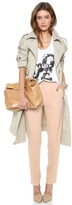 Thumbnail for your product : DKNY Pleat Front Narrow Pants