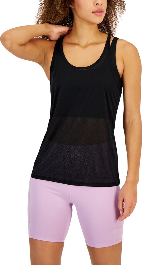 Id Ideology Women's Ultra-Light Racerback Tank Top, Created for Macy's -  ShopStyle