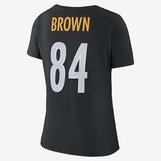 Nike Women's T-Shirt Player Pride Name and Number (NFL Steelers / Antonio Brown)