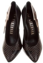 Thumbnail for your product : Ivy Kirzhner Studded Lightning Pumps w/ Tags
