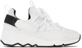 Thumbnail for your product : Pierre Hardy White Trek Comet Sneakers