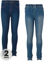 Thumbnail for your product : Free Spirit 19533 Freespirit Jeggings (2 Pack)