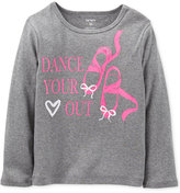 Thumbnail for your product : Carter's Little Girls' Dance Graphic Top