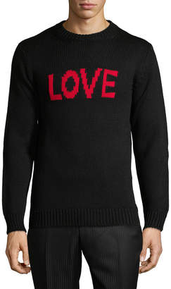 Fendi Love Graphic Sweater
