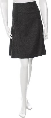 Nina Ricci Wool Flounce Skirt