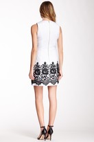 Thumbnail for your product : Ali Ro Sleeveless Lace Overlay Dress