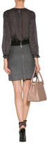 Thumbnail for your product : Milly Wool Pencil Mini Skirt in Charcoal
