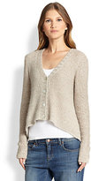 Thumbnail for your product : Eileen Fisher Metallic V-Neck Cardigan