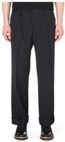 Thumbnail for your product : Paul Smith Wide-leg wool-blend trousers - for Men