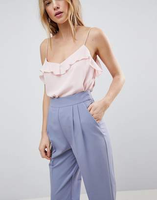 ASOS Design High Waist Tapered Trousers