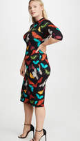 Thumbnail for your product : Alice + Olivia Delora Fitted Mock Neck Dress