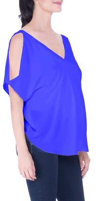 Olian Cold Shoulder Matenity Top
