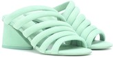 Thumbnail for your product : Mercedes Castillo Izzie Mid suede sandals