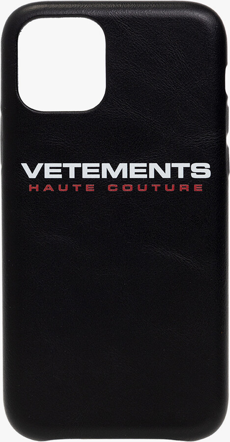Vetements Black STAR WARS Edition Logo iPhone 11 Pro Case