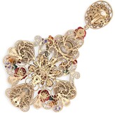 Thumbnail for your product : Dolce & Gabbana Embellished Clip-On Earrings