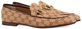 Thumbnail for your product : Gucci Men's Jordaan GG canvas loafer