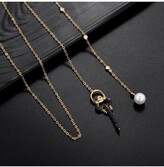 Thumbnail for your product : Noir Cubic Zirconia Scorpion Necklace